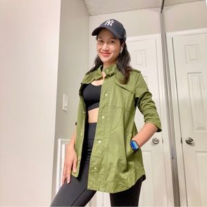 Zara Utility Jacket - Zara Military Jacket - Zara Coat